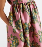Alémais Faye floral midi dress