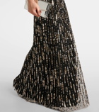 Jenny Packham Moondance sequined gown