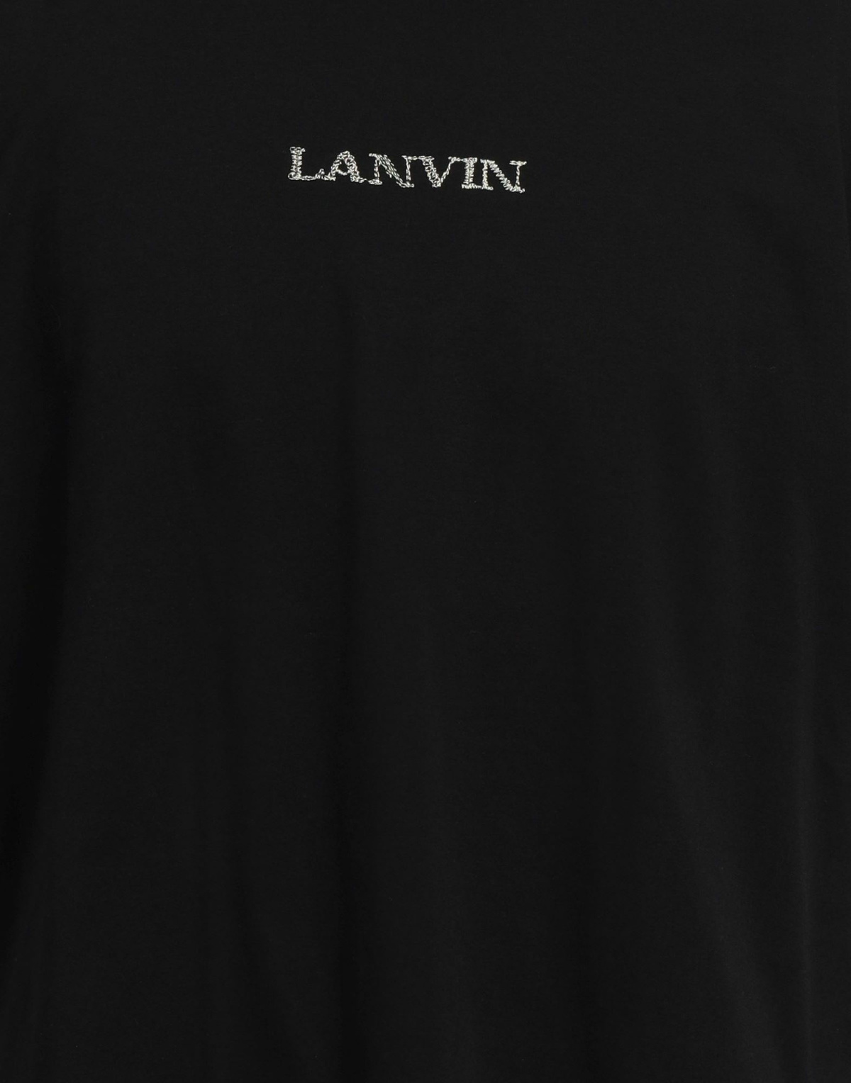 Lanvin Mens T-shirt in Black