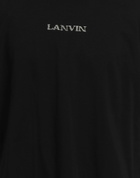 Lanvin Mens T-shirt in Black