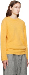 Comme des Garçons Homme Plus Yellow Crewneck Sweater