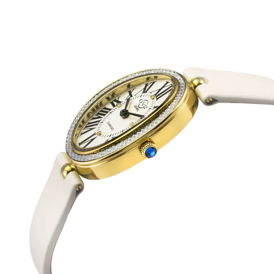 GV2 by Gevril Piazza Navona Quartz White Dial Ladies Watch 14811.2