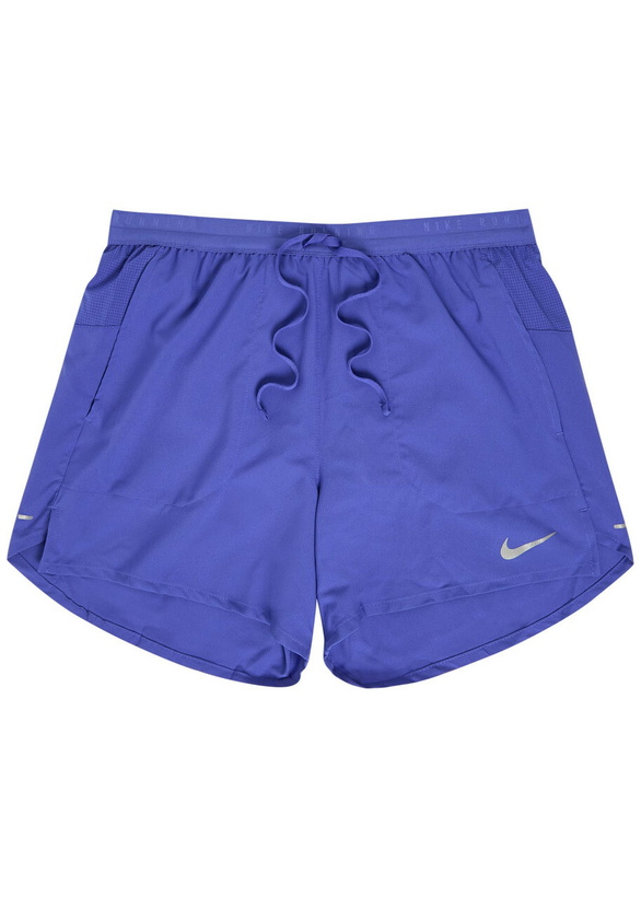 Photo: Nike Dri-fit 5" Jersey Shorts Blue