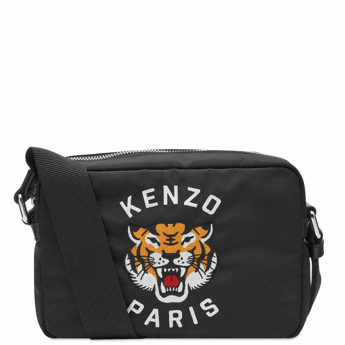 Photo: Kenzo Men's Tiger Cross Body Bag in Black
