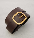 Loewe Rounded leather belt