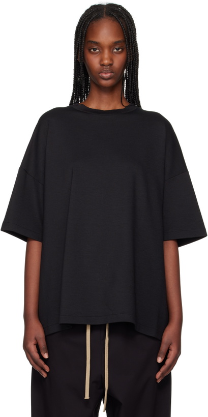 Photo: Fear of God Black Milano Short Sleeve T-shirt
