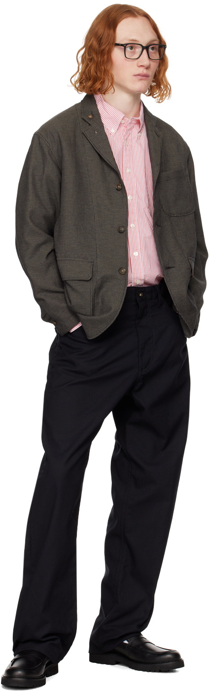 Engineered Garments Brown Loiter Blazer