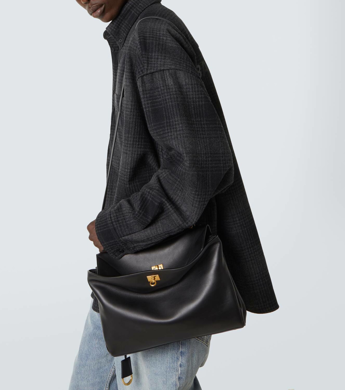 Balenciaga Rodeo Medium leather tote bag
