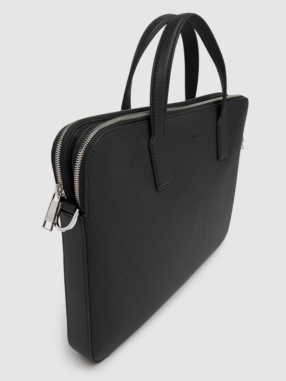 BOSS Crosstown Leather Work Bag BOSS