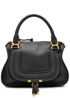 Chloe Marcie Medium Grained Leather Tote bag - Black - One Size