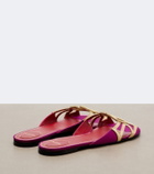 Valentino Garavani Wonderweb VLogo leather slides