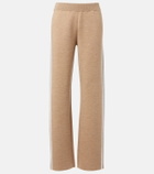 Fusalp Benada striped wool-blend straight pants