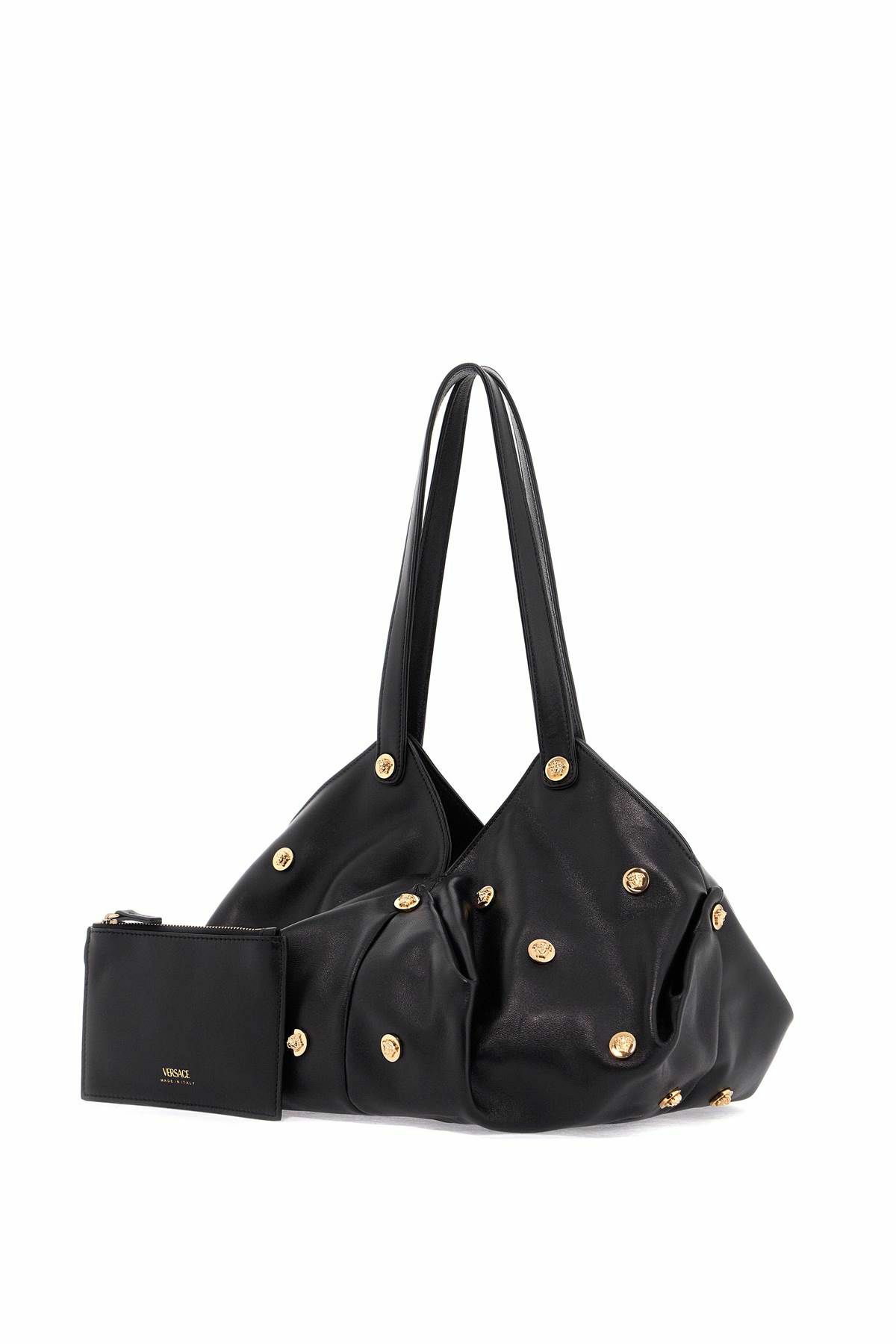 VERSACE protea shoulder bag Black Versace