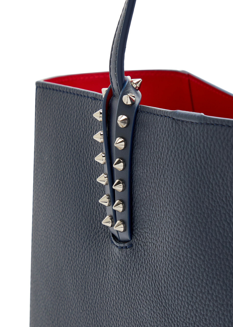 Christian Louboutin Cabata Small Leather Tote - Navy - One Size