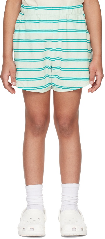 Photo: The Campamento Kids Blue Stripes Shorts