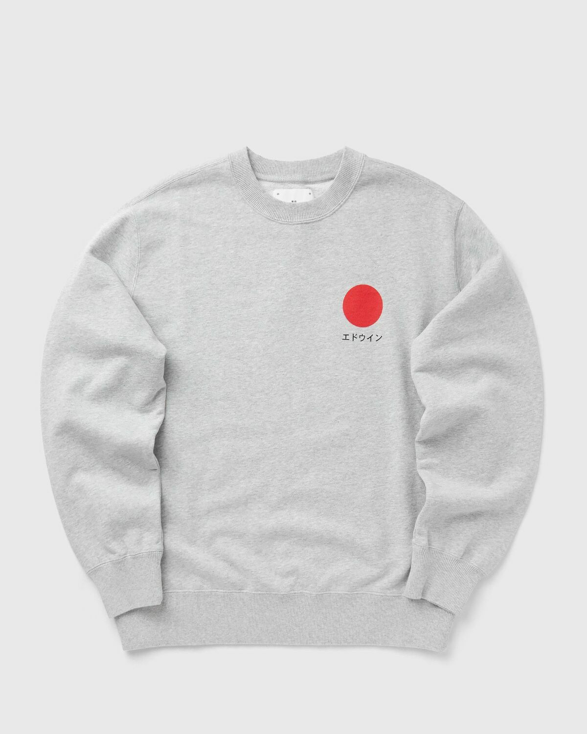 Edwin Japanese Sun Sweat Grey Mens Sweatshirt
