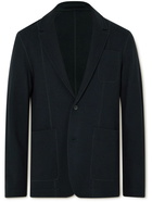 Mr P. - Virgin Wool-Blend Jersey Blazer - Blue