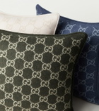 Gucci GG wool and cashmere jacquard cushion