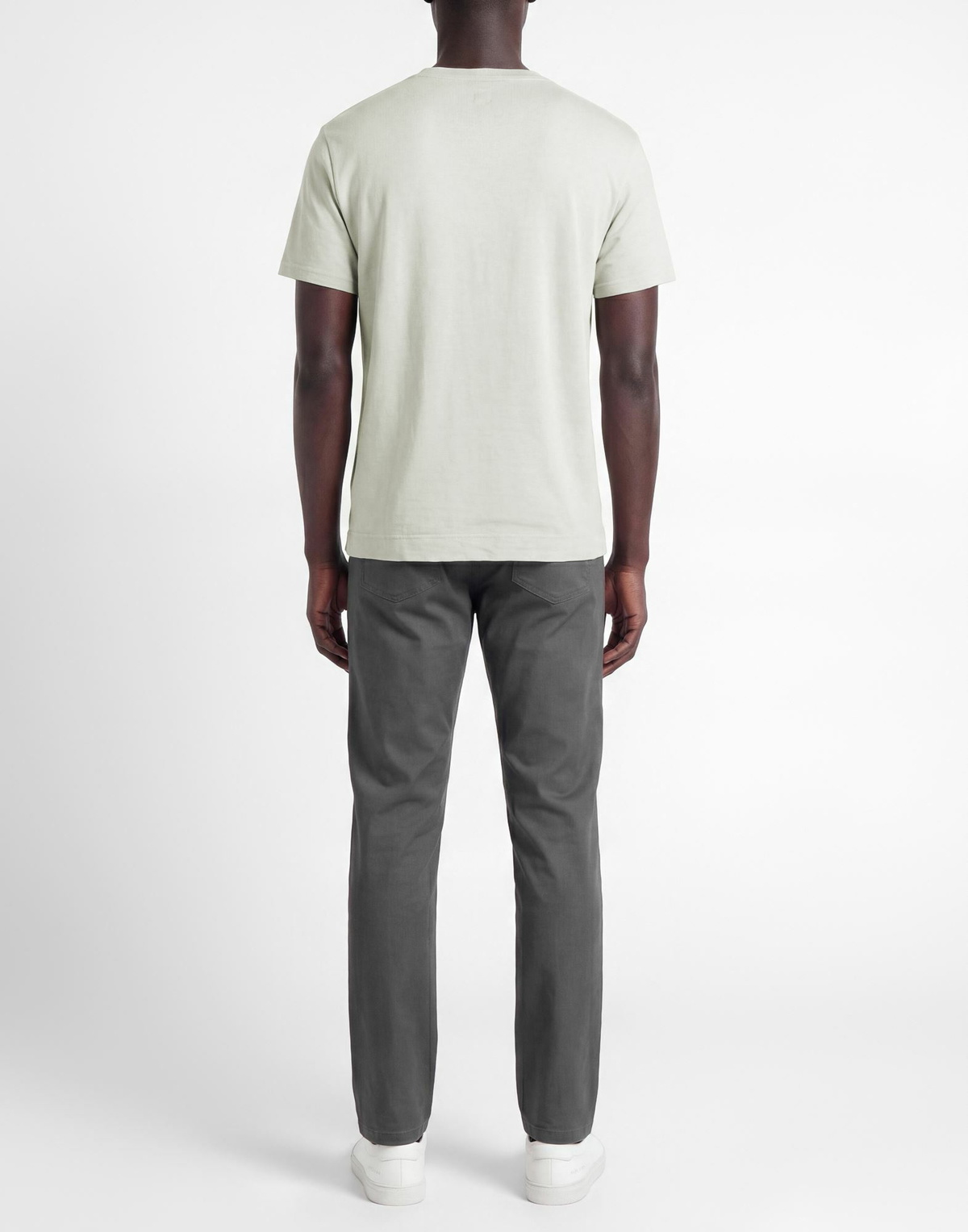 Fedeli Mens T-shirt Light in Grey