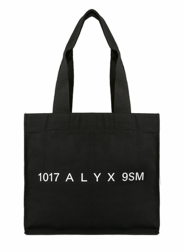 Photo: 1017 ALYX 9SM - Peace Sign Tote Bag in Black