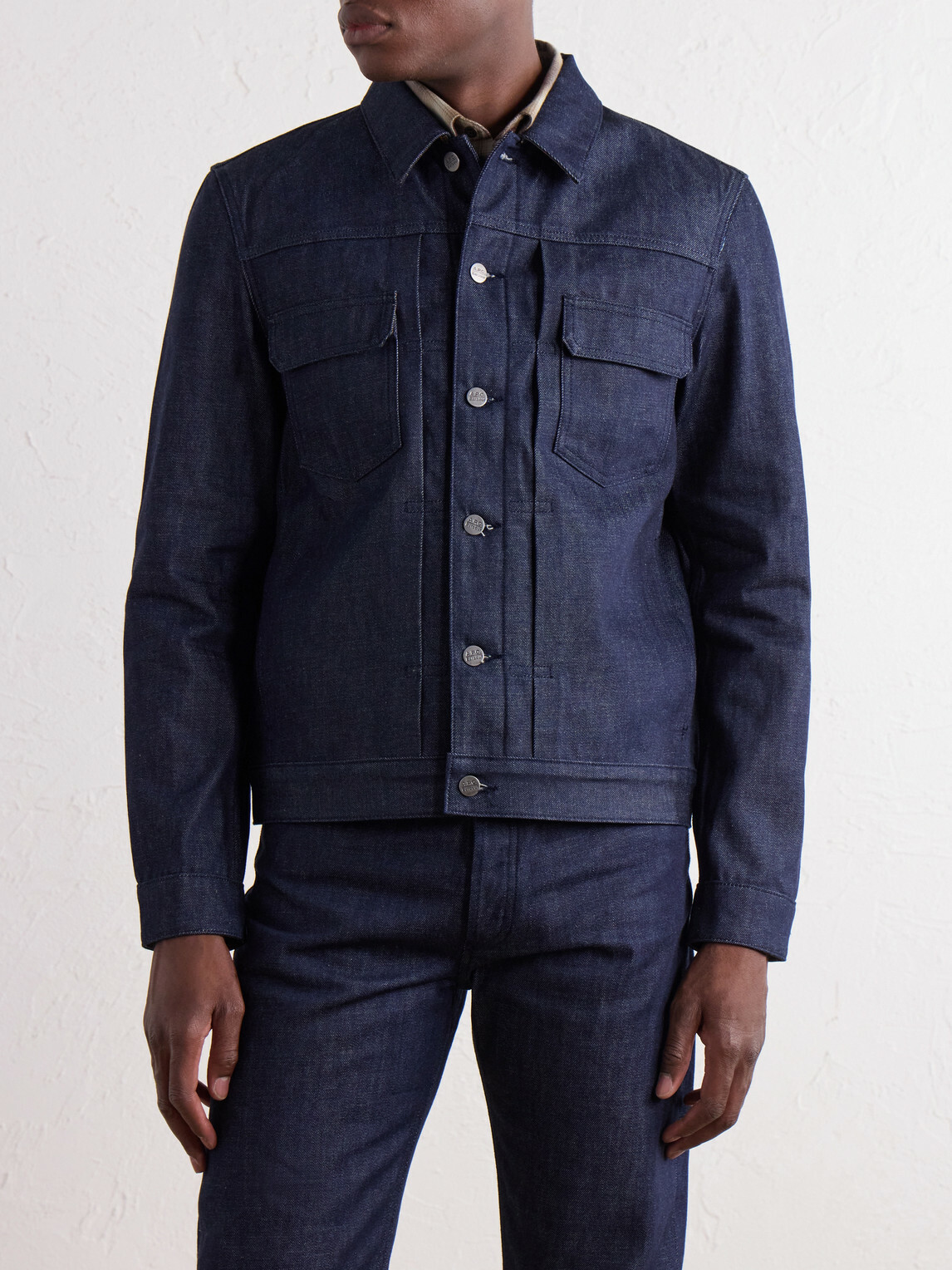Barbour - A.P.C. Denim Jacket - Blue