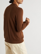 Incotex - Wool and Cashmere-Blend Sweater - Brown