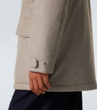 Zegna Technical wool down jacket