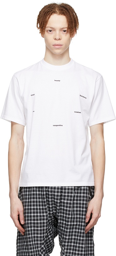 Photo: Undercover White Cotton T-Shirt