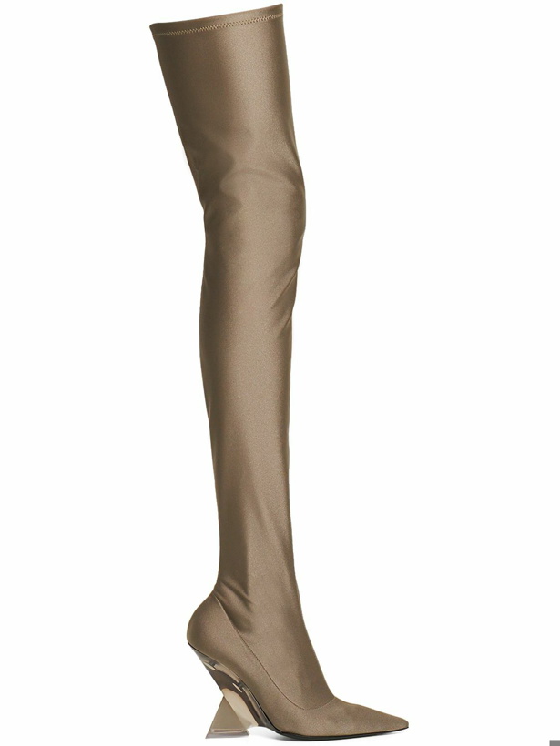 Photo: THE ATTICO - 105mm Cheope Lycra Over-the-knee Boots