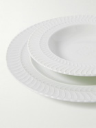 Buccellati - Double Rouche 31cm Porcelain Dinner Plate