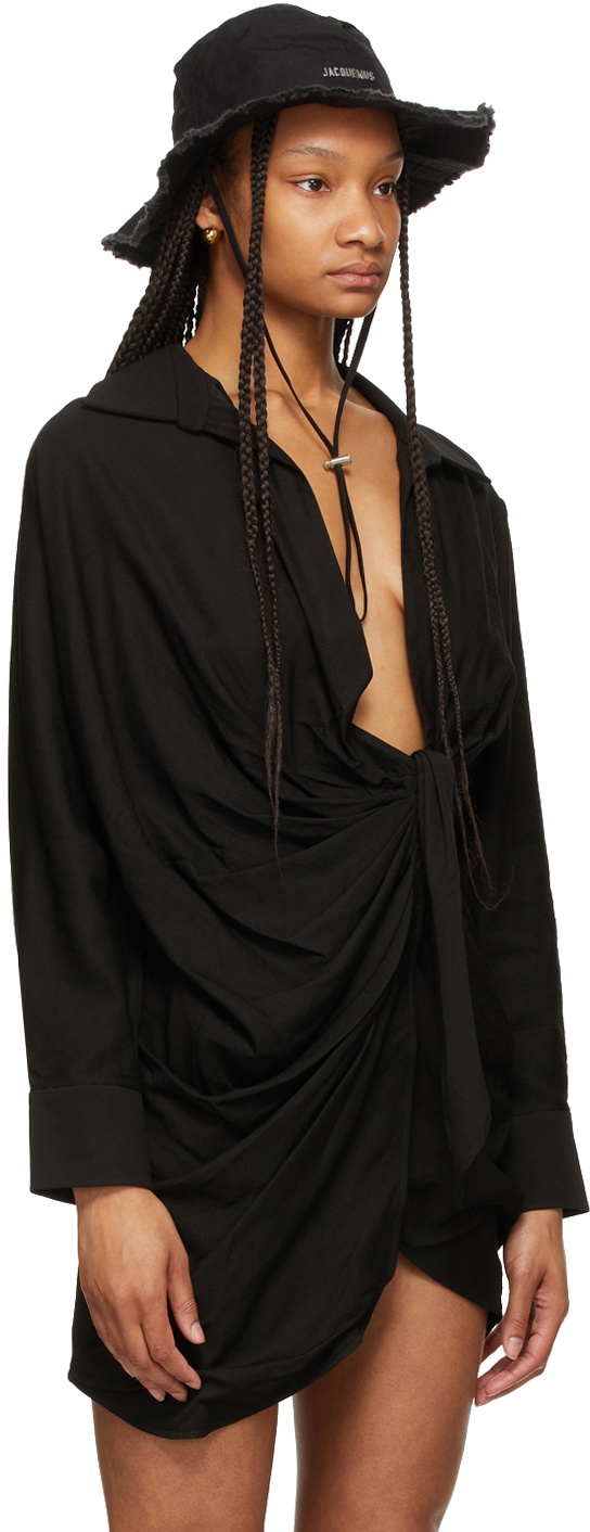 Jacquemus Black 'Le Bob Artichaut' Hat
