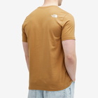 The North Face Men's Berkeley California Pocket T-Shirt in Utility Brown