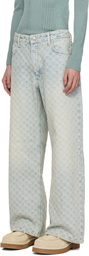 MISBHV Blue Monogram Jeans