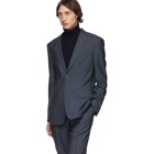 Maison Margiela Blue Two-Ply Wool Poplin Suit