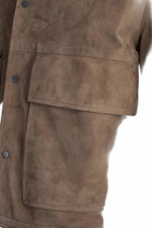 Salvatore Santoro Leather Jacket In Taupe Leather