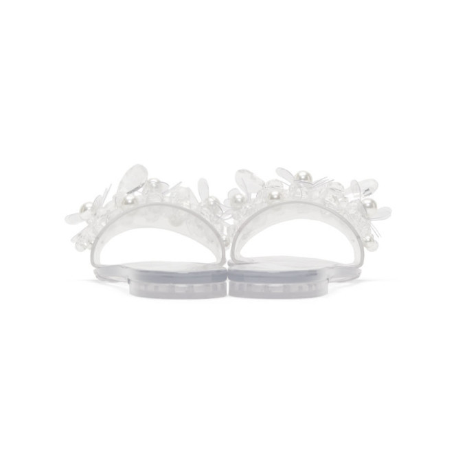 Simone Rocha Transparent Jelly Slides Simone Rocha