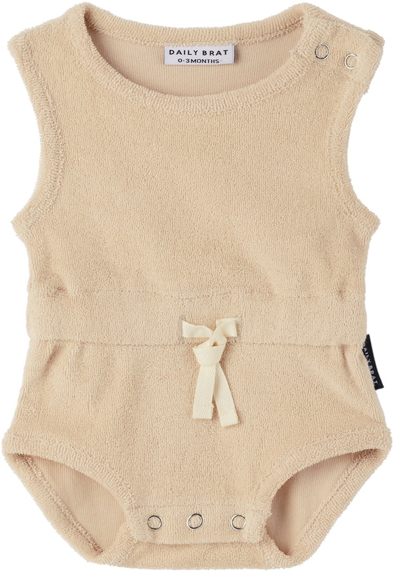 Photo: Daily Brat Baby Off-White Miller Bodysuit