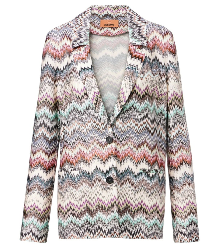 Photo: Missoni Zigzag single-breasted blazer