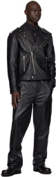 Deadwood Black Presley Leather Pants