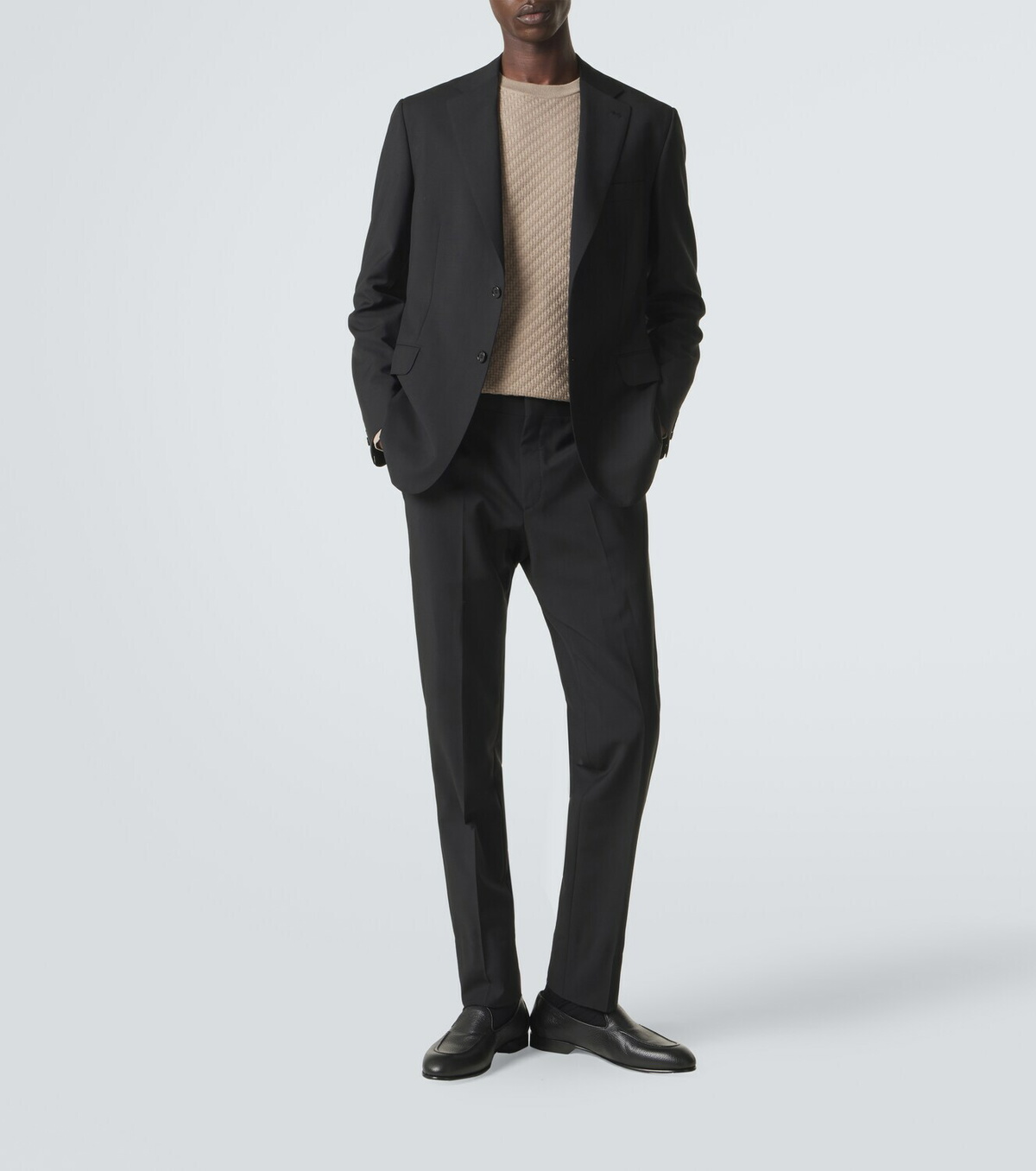 Brioni Appia leather loafers