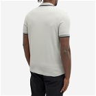 Fred Perry Men's Twin Tipped Polo Shirt in Limestone/Black