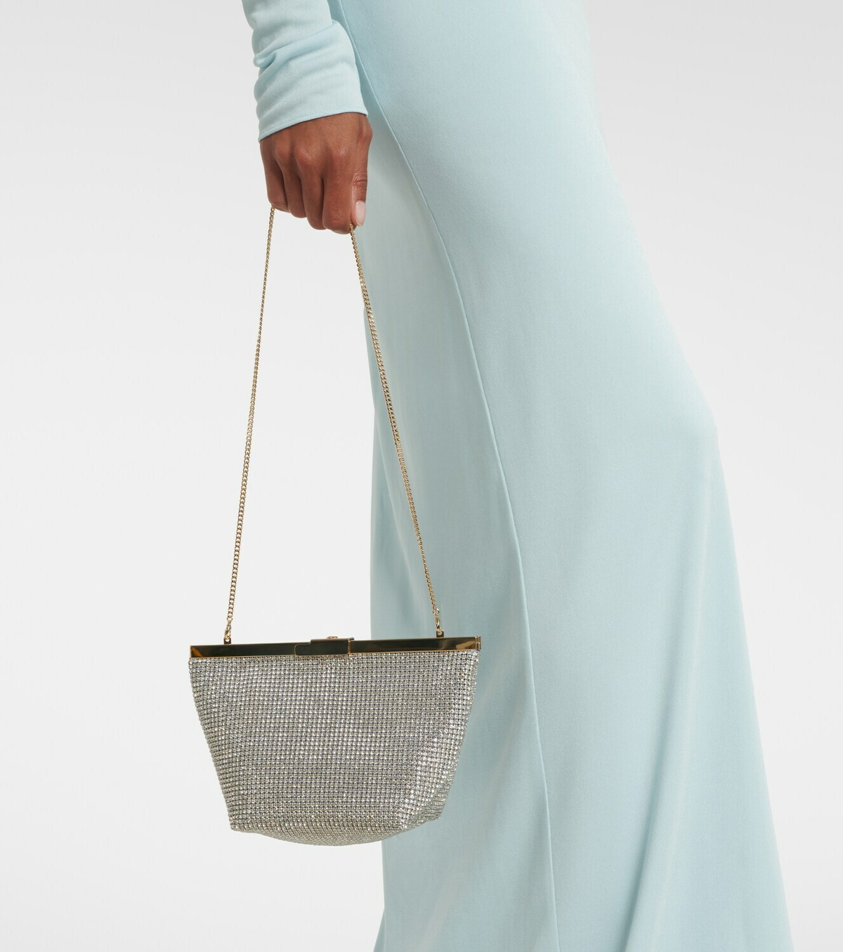 Jimmy Choo Ganache embellished clutch