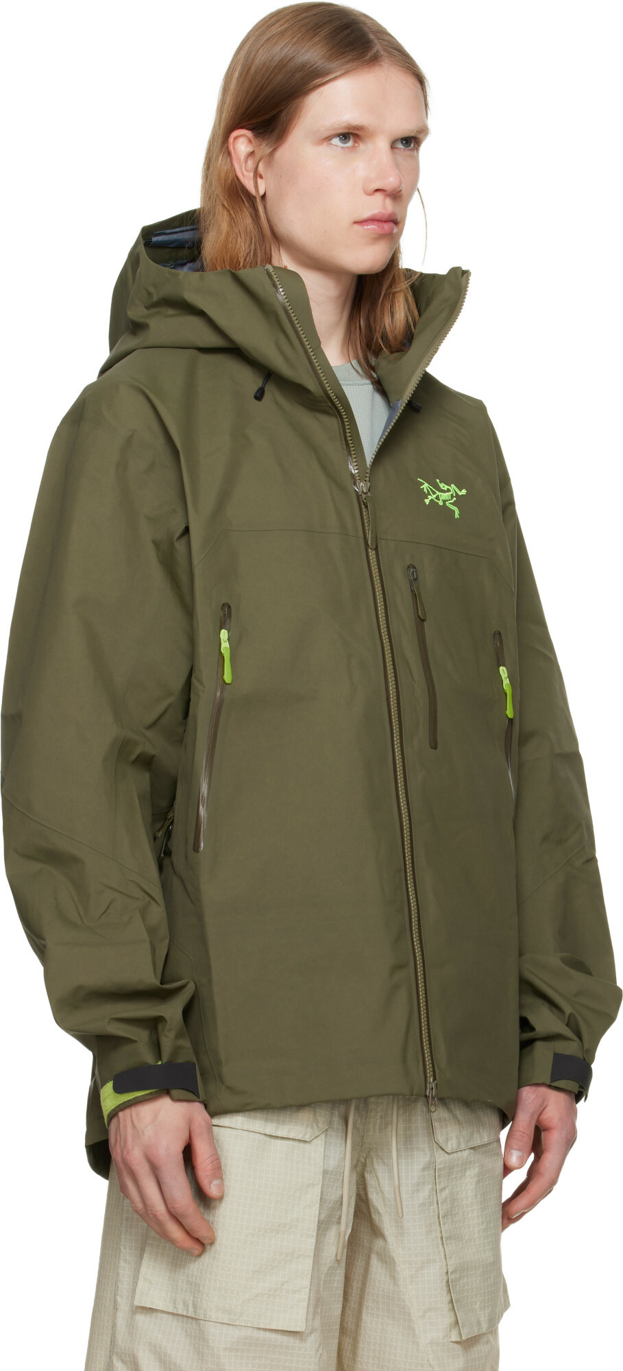 Arc'teryx Khaki Beta SV Jacket