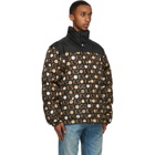 Gucci Black Ken Scott Edition Down Print Jacket