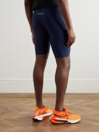 DISTRICT VISION - TomTom Speed Tight Stretch Tech-Shell Running Shorts - Blue