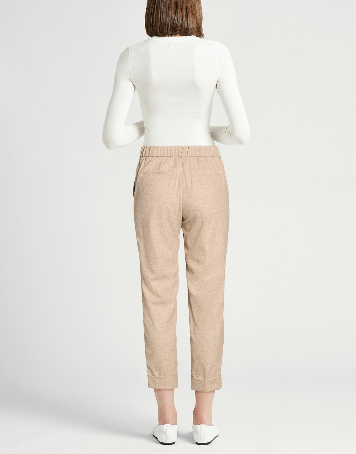 Peserico Womens Pants Sand