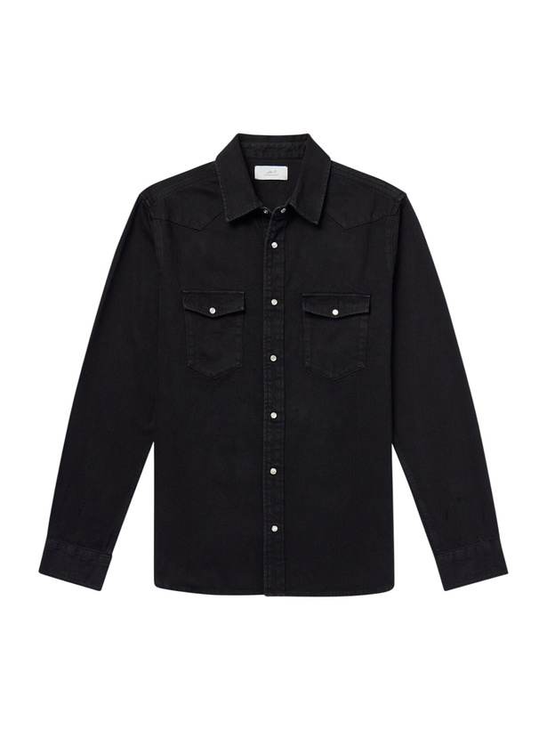 Photo: Mr P. - Western Denim Shirt - Black