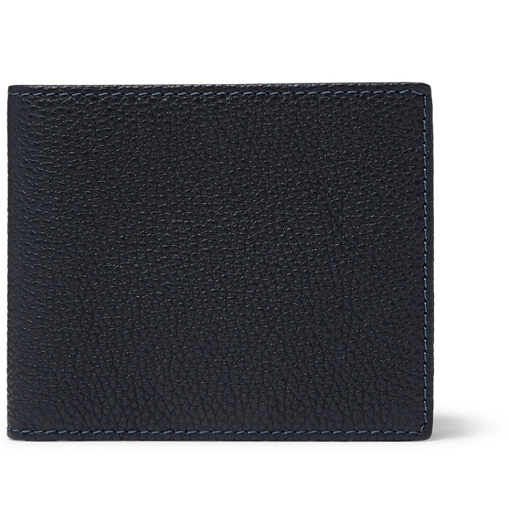 Photo: Anderson's - Full-Grain Leather Billfold Wallet - Blue