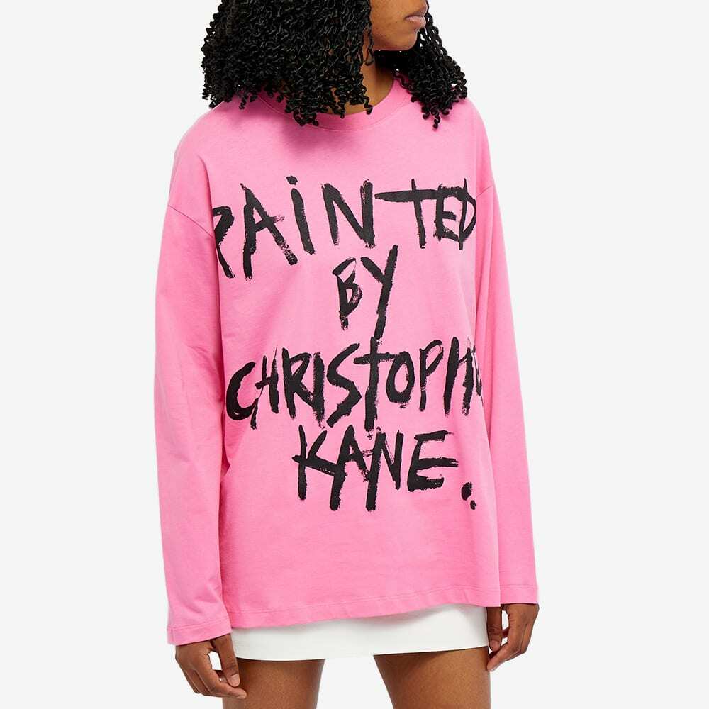 Christopher Kane Women's Painted By Long Sleeve T-Shirt in