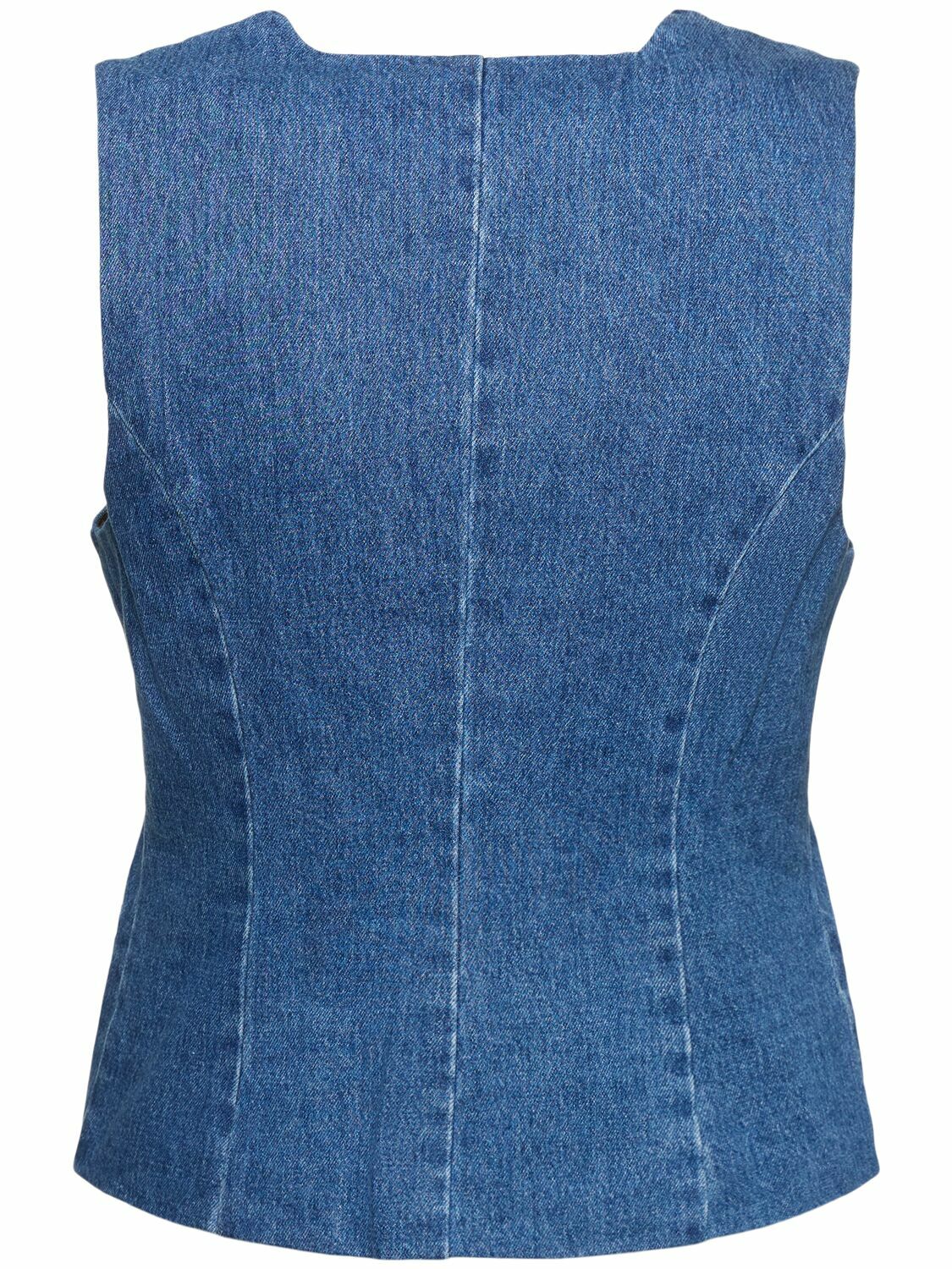 DESIGNERS REMIX Miles Cotton Denim Vest